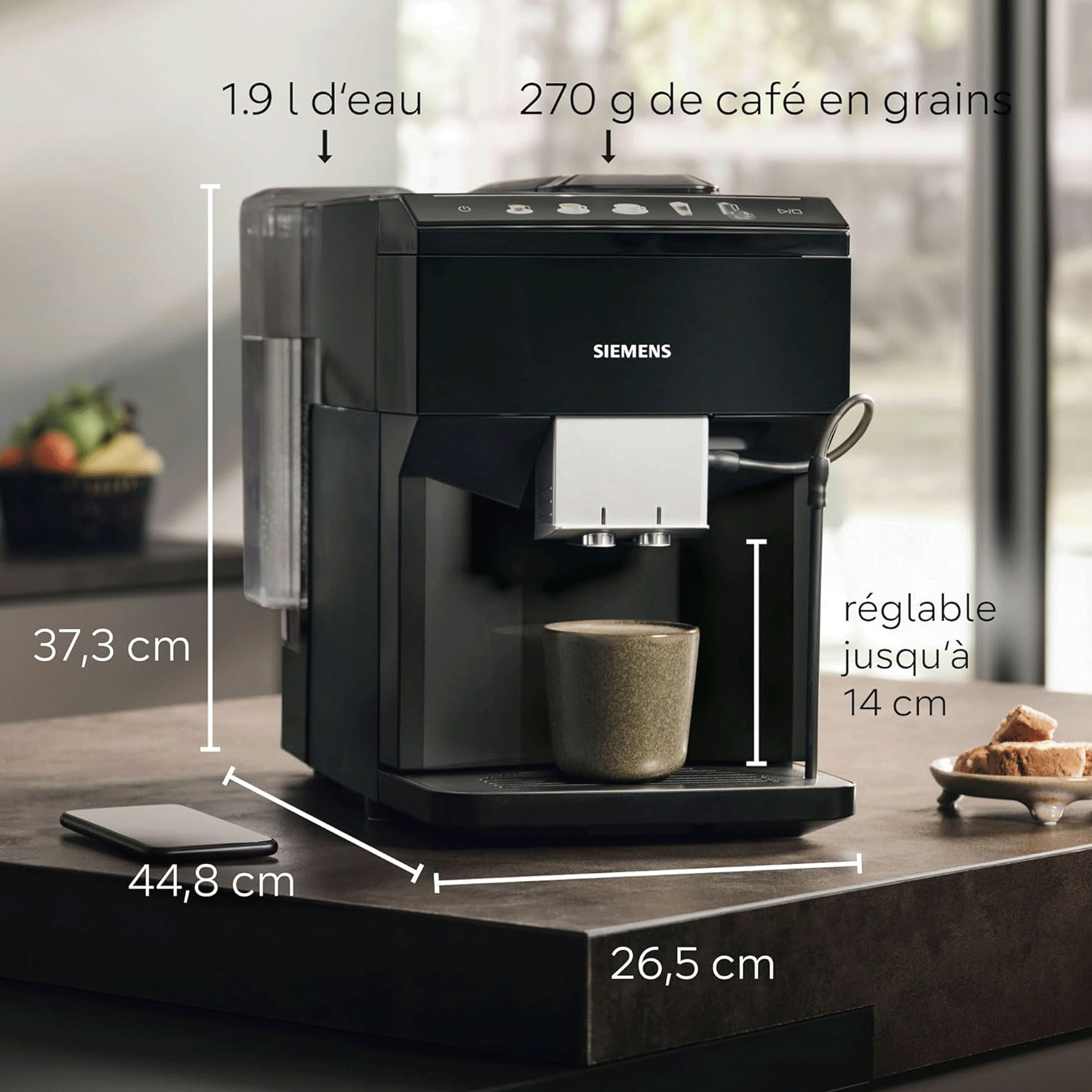 Machine à café Siemens EQ.500 - Image 2