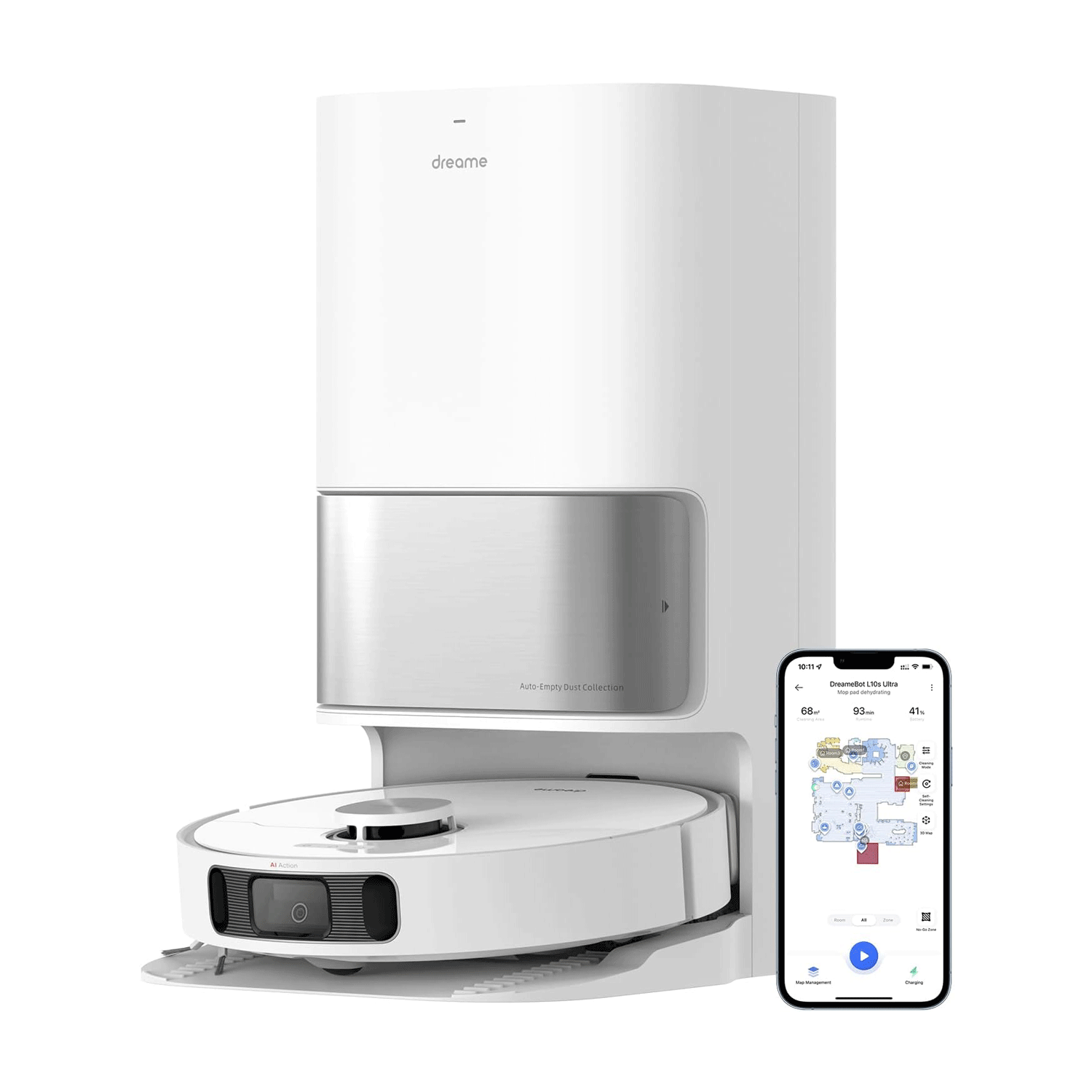 ECOVACS N30 PRO OMNI robot aspirateur laveur