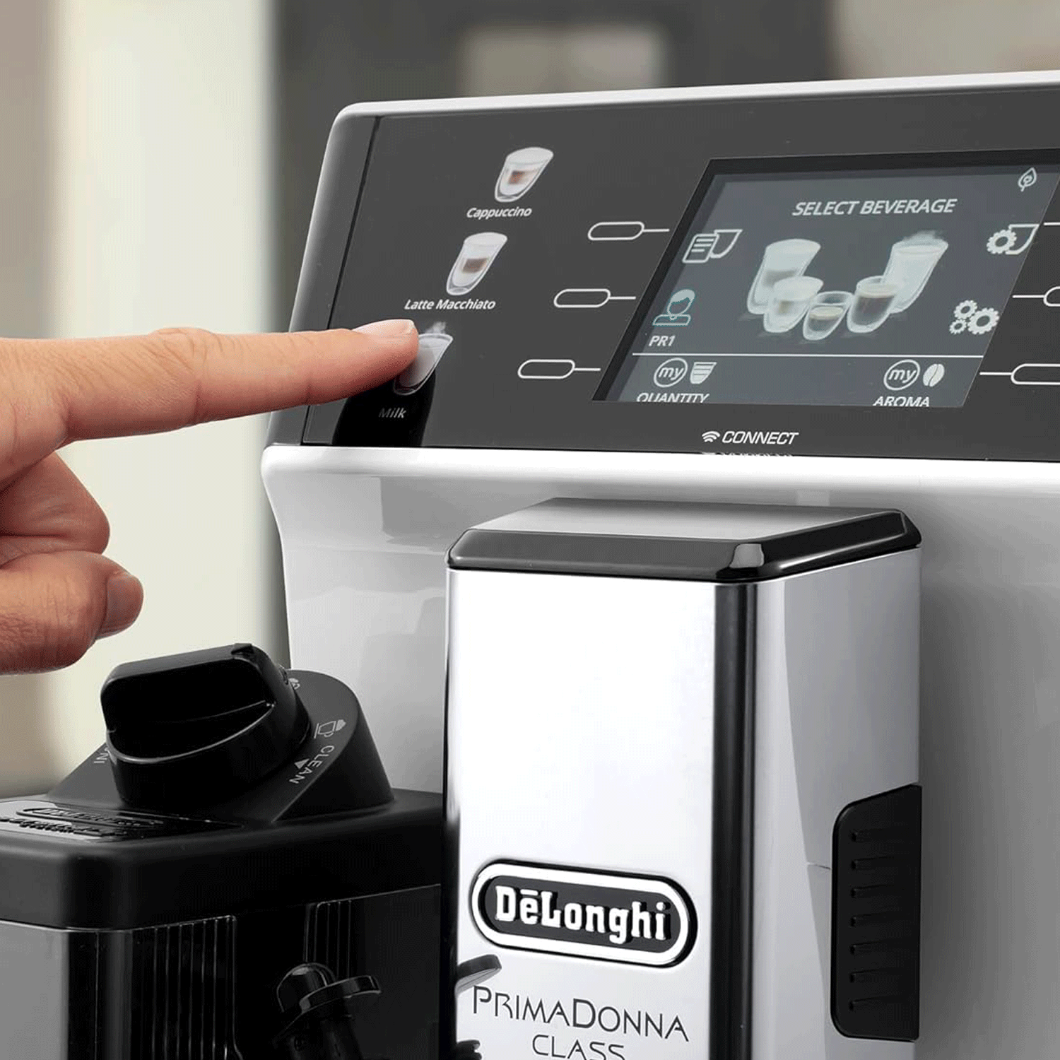 De'Longhi ECAM 550.65.W – Machine à café entièrement automatique avec système de lait et contrôle par application - Image 3