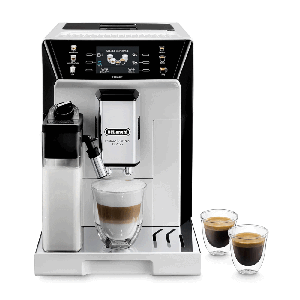 DeLonghi ECAM 550.65.W machine café automatique lait app