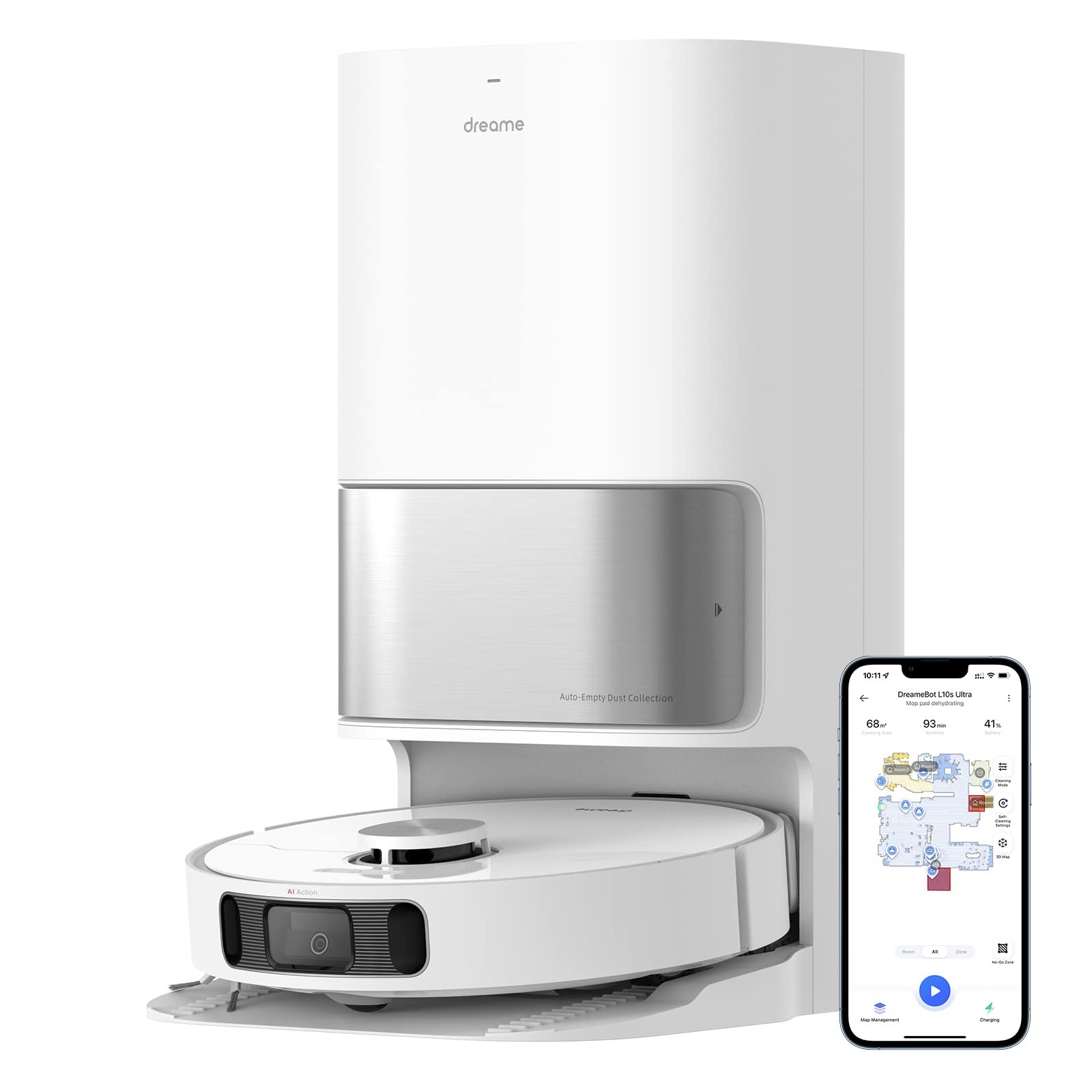 Dreame L10 Prime Saug- und Wischroboter mit Waschstation