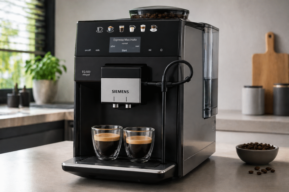 Machine à café Siemens EQ.500 reconditionnée automatique expresso broyeur