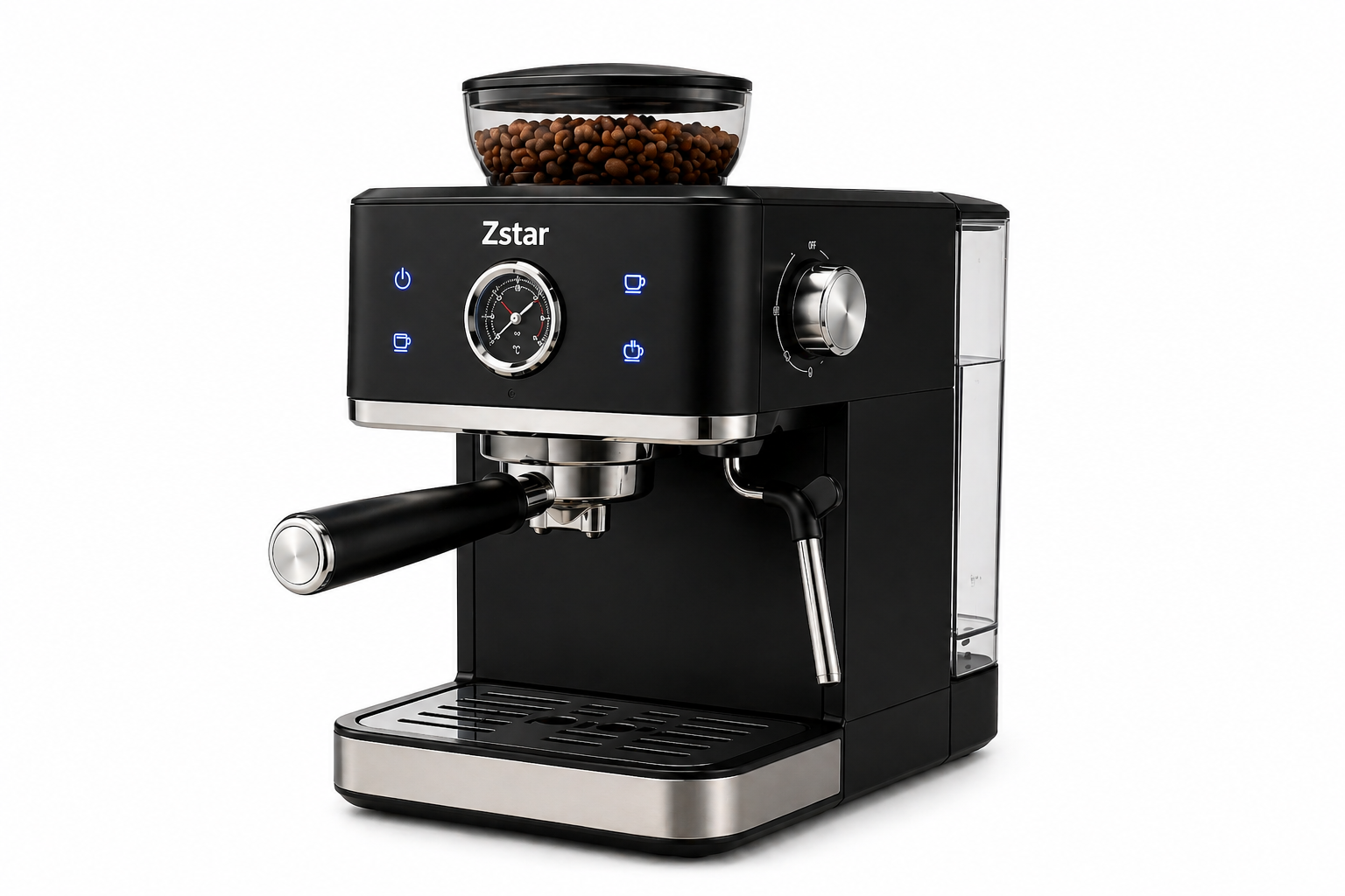 Machine expresso Zstar All-in-One reconditionnée avec broyeur intégré et buse vapeur