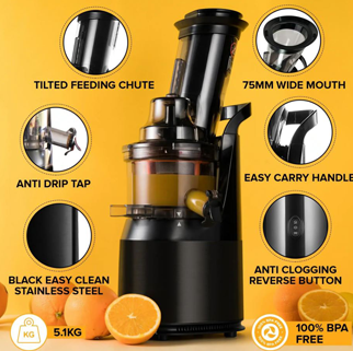 Fridja f1900 – Extracteur de jus à froid pour fruits entiers – Image 2